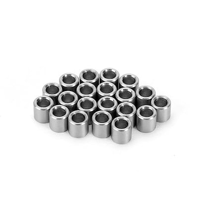 INJORA M2.5 Flat Stainless Steel Washers Spacers for 1/18 TRX4M, 80PCS