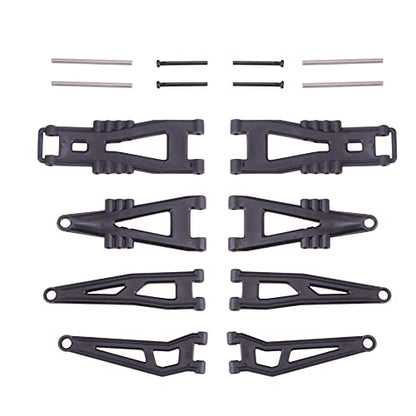 HAIBOXING RC Car Spare Parts Rear Upper/Lower Suspension Arms(Full Set) with Front&Rear Upper and Lower Suspension Arm Hinge Pins Apply to 903 & 903A & 905(90113)