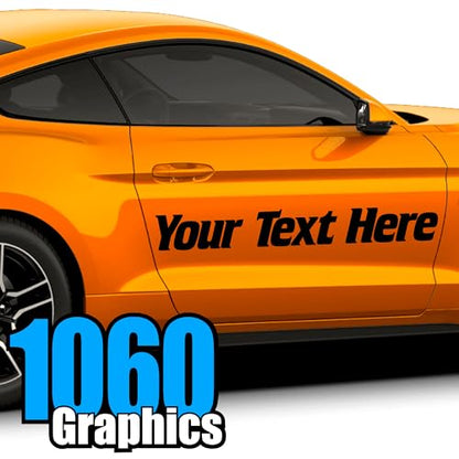 Custom Vinyl Lettering (2 inch Tall) - size: 2 inch Tall