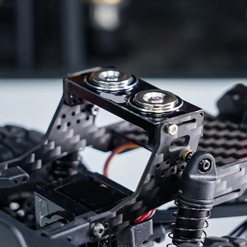 RC Upgrade Accessory Compatible with SCX24 for LCG for Chassis 1/24 RC Crawler Magnetic Body Aluminum Mount Invisible Body Post