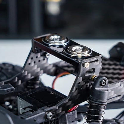 RC Upgrade Accessory Compatible with SCX24 for LCG for Chassis 1/24 RC Crawler Magnetic Body Aluminum Mount Invisible Body Post