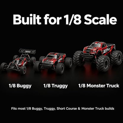 ZTW Beast SL G2 150A ESC 2-6S Sensorless Brushless Speed Controller 6V/7.4V Adjustable SBEC 6A for 1/8 RC Car RTR Monster Truck Buggy