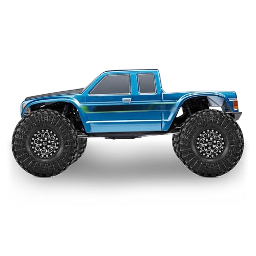 1.9" Beadlock Wheels and Tires 120mm (4.72in) for TRX4 SCX10 1/10 RC Crawler Upgrade Parts (Black-2, 4Pcs) - color: Black-2