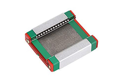 TEN-HIGH MGN7 50mm Linear Guide Rail Linear Motion Slide Rails Linear Motion Products, for 3D Printer and CNC Machine, 2pcs Rails + 2pcs MGN7C Block Bearings - size: 50mm, style: MGN7