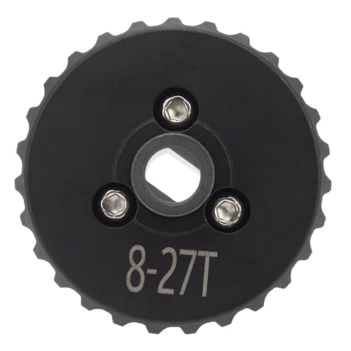 MEUS RACING Overdrive Diff Gears 8T-27T for Axial SCX10 II SCX10 III SCX10 PRO, AR44 AR45 Axle, 1/10 RC Crawler Upgrades Parts (8T-27T)