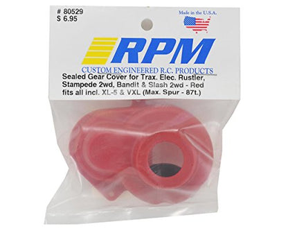 RPM R/C Suspension Arms,Gear Cover & Bumper(RED) Compatible with Traxxas 2wd Stampede, Traxxas 2wd Rustler