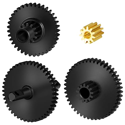 Steel Transmission Gear Pinion Set for 1/18 TRX4M Defender, Bronco, K10 High Trail, F150 RC Crawler Car Upgrade Parts - style: 40.3:1