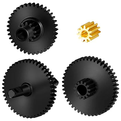Steel Transmission Gear Pinion Set for 1/18 TRX4M Defender, Bronco, K10 High Trail, F150 RC Crawler Car Upgrade Parts - style: 40.3:1
