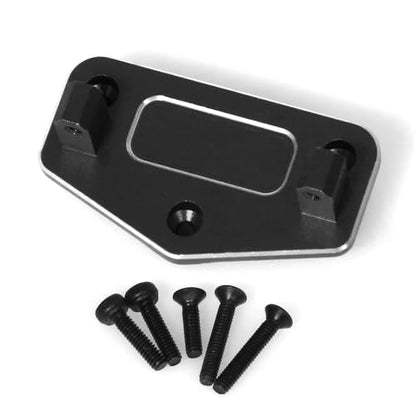 Aluminum Servo Mount Seat RC Upgraded Parts for LOSI 1/18 Mini LMT 4X4 Brushed Monster Truck RTR-LOS01026 RC Car, Black - color: Black Servo Mount