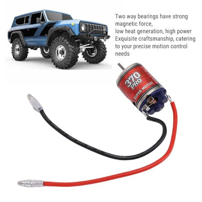 Keenso RC Brushed Motor, 25T High Speed Strong Magnetic Force 2.3mm Shaft Stainless Steel Replacement for Tamiya, Losi,