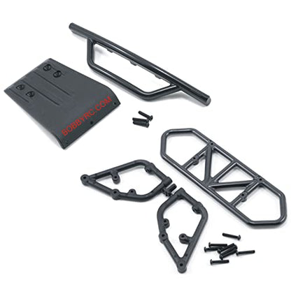 RPM R/C (BLACK) Front & Rear Bumper Set for Traxxas 2wd Slash
