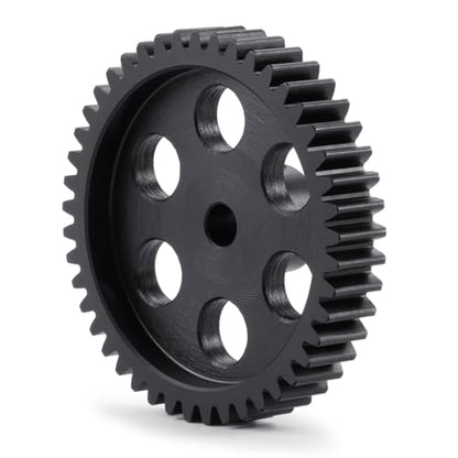 Steel M1 Pinion Gear 45T 5mm Shaft Motor Gears for 1/8 1/10 RC Brush | Brushless Motor Electric Car/Truck Part - size: 45T