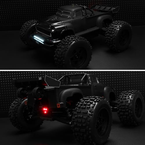 MORLORDY 1/8 RC Car LED Light Kit - Headlight Taillight Set for 1/8 Arrma Notorious 6S RC Trucks Upgrade Parts