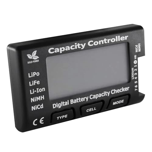 CellMeter7 Digital Battery Capacity Checker LiPo Life Li-ion NiCd NiMH Battery Voltage Tester
