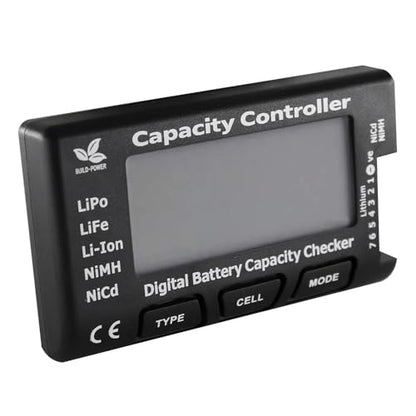CellMeter7 Digital Battery Capacity Checker LiPo Life Li-ion NiCd NiMH Battery Voltage Tester