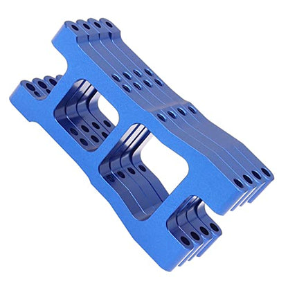 4Pack Treehobby Aluminum Alloy Front & Rear Lower Suspension Arms Swing Arm Compatible with 1/10 Redcat Blackout SC/Blackout SC Pro/Blackout XBE/Blackout XBE Pro/Blackout XTE/Blackout XTE Pro(Blue)