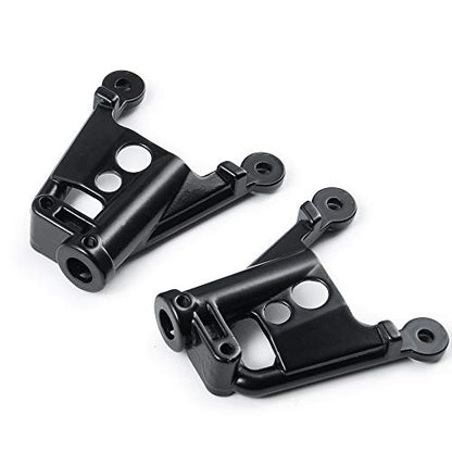 4PCS Aluminum Rear/Front Shock Tower Shock Hoops for Axial SCX10 II 90046 90047 1/10 Scale Crawlers Truck Car Upgrade
