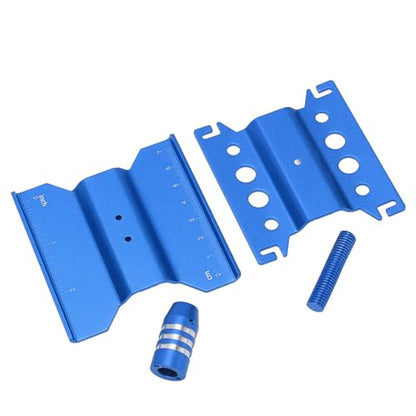 RC Car Repair Work Stand, Aluminum Alloy RC Car Stand with 360 Rotation & Adjustable Height, for 1/18 1/24 Scale Remote Control Cars Including SCX24 (Blue) - color: Blue