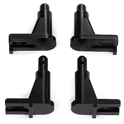 RCHUBAM 4 Pcs Body Mounts for 1/12 Tamiya 58365 Midnight CW-01 Upgrade Part | CNC Machined Alloy Body Posts,RC Monster Truck Replacement