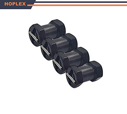 Aluminum 12mm Wheel Hex Hub with 20mm Offset Extension for SCX10 | Hex Drive Adaptor for 1/10 RC Crawler Axial SCX10 SCX10 II D90 Repairing and Upgrading