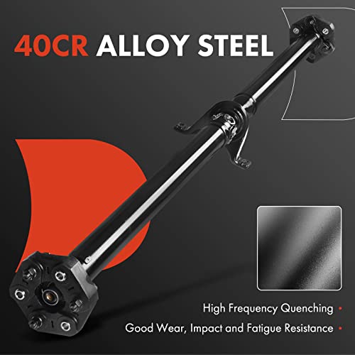 A-Premium Rear Drive Shaft Driveshaft Assembly Compatible with Dodge | for Challenger 2009 2010 2011 2012 2013 V8 5.7L, Automatic Transmission RWD, Replace# 4593855AA, 4593855AB, Prop Shaft - style: Fit 2009-2013 Challenger 5.7L