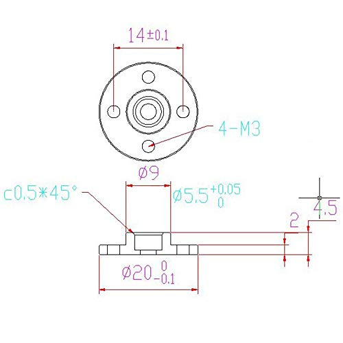 ZYAMY 5Set Universal Servo Horn Aluminum Alloy 25T Standard Silvery Servo Disc for Robot Mechanical Claw Rc Car Helicopter Mg945 Mg995 Mg996