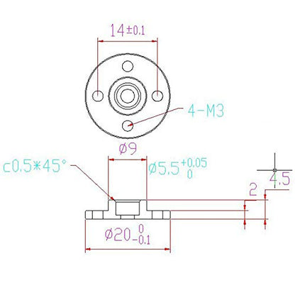 ZYAMY 5Set Universal Servo Horn Aluminum Alloy 25T Standard Silvery Servo Disc for Robot Mechanical Claw Rc Car Helicopter Mg945 Mg995 Mg996