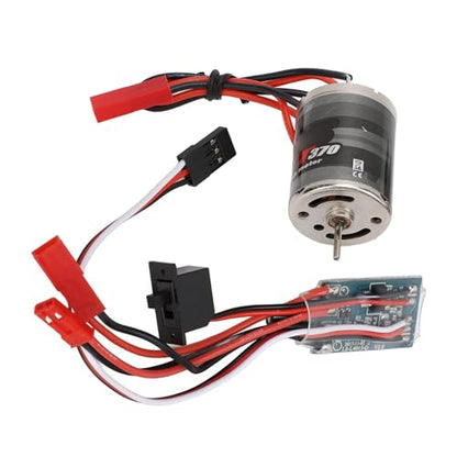 Generic RC Brushed Motor ESC Combo Efficient Stainless Steel Low Noise 31T Brushed Motor and 30A ESC for 1/16 1/18 RC Cars
