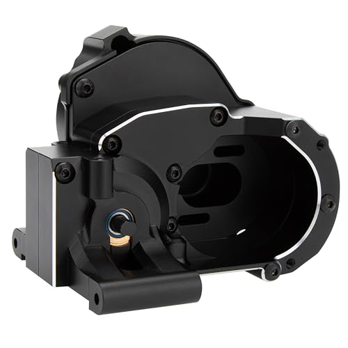 MEUS RACING Transmission Gearbox for 272 272R Traxxas VXL 2WD Slash Bandit Rustler Stampede Drag Slash C10 Mustang 5.0 F-150 Raptor (Black) - color: Black