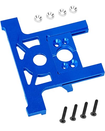 Aluminum Bearing Motor Mount Upgrades Part for 1/10 Slash 4x4 4WD Lcg,Navy Blue - color: Navy Blue(for 1/10)
