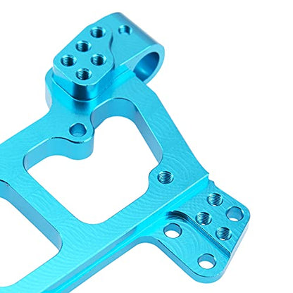 ShareGoo Metal Front Rear Shock Tower Absorber Board Compatible with Redcat Volcano EPX/Pro HSP 94111 94188 1/10 RC Off-Road Monster Truck (Blue)