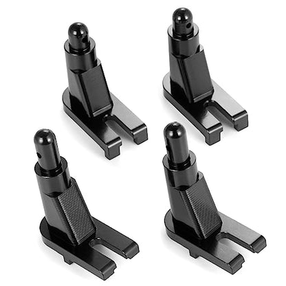 RCHUBAM 4 Pcs Body Mounts for 1/12 Tamiya 58365 Midnight CW-01 Upgrade Part | CNC Machined Alloy Body Posts,RC Monster Truck Replacement