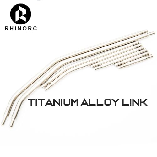 RhinoRC YUE LCG v2 Crawler Frame Chassis Kit,with Titanium Alloy Link,for 1/10 RC Crawler Car (YUE LCG v2 Set) - color: Yue Lcg V2 Chassis