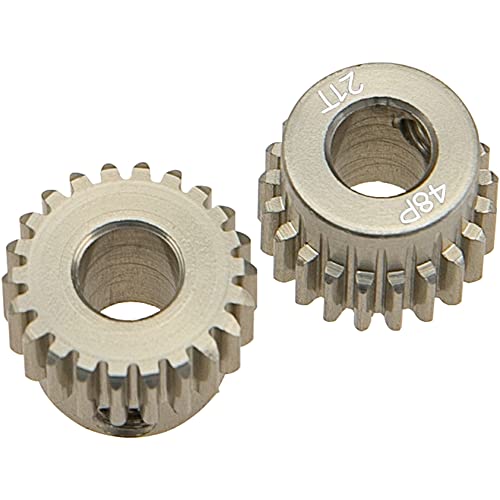 ShareGoo 7075 Aluminum Alloy 48DP 5mm Pinion Gear Sets 20T 21T 22T 23T 24T Motor Gears Fit 5mm Shaft Compatible with HPI Losi Axial Traxxas Tamiya 1/10 RC Car,5Pack