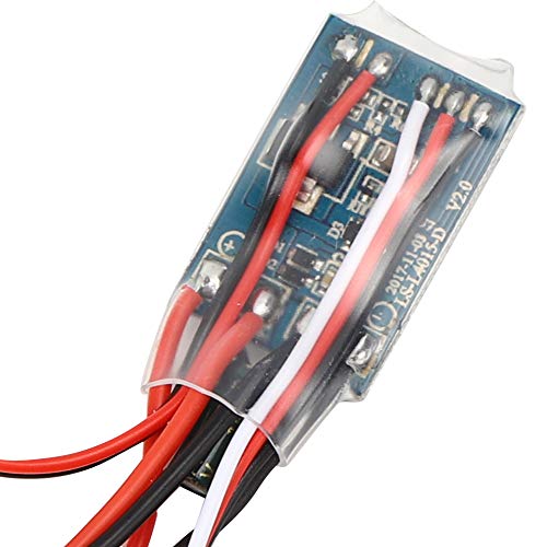 Brushless ESC, 30A Multiple Protection RC Speed Controller, Waterproof for 1/24 1/28 Scale RC Car Boat Racing Off-Road Water Sports Enthusiasts