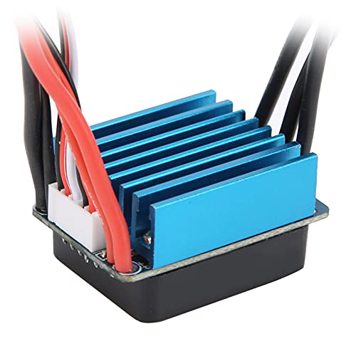 RC 35A ESC Waterproof Sensorless Brushless Speed Controller High Performance for 1/10 1/14 1/16 1/18 RC Cars Plastic Aluminum Alloy 60g