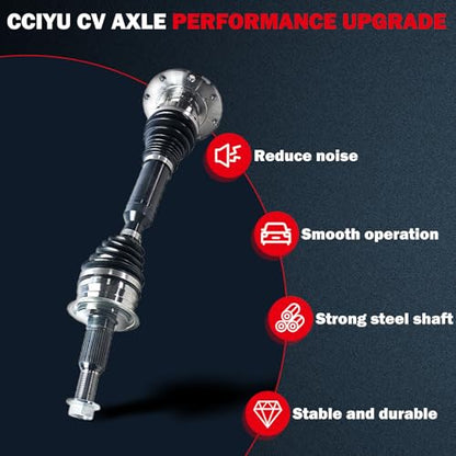 cciyu NCV12103 CV Axle Shaft Assembly Fit For Dodge Dart 2.0L,For Dodge | for Dart 2.4L 2013-2016 Front Right Passenger Side - size: 17-9589