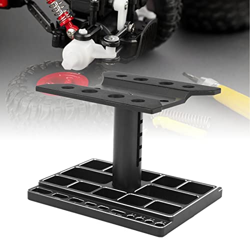 SUNGOOYUE RC Car Work Stand, Aluminum Alloy 360 Degree Rotatable Lockable Regulable Height RC Car Repair Workstation Vehicle Scale Accessories Vehicle Bodies & Scale Acce