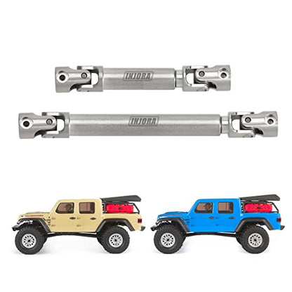INJORA Steel D-Shaped Hole Drive Shaft for SCX24 Gladiator Power Wagon