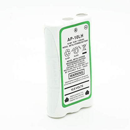 ExpertPower® 10.8V 1100mAh NiMH Battery for Motorola HNN9027, HNN9027A | Compatible with Radius P50, P50+, HT10 | Compact Rechargeable Battery Pack – OEM-Compatible - size: HNN-9027