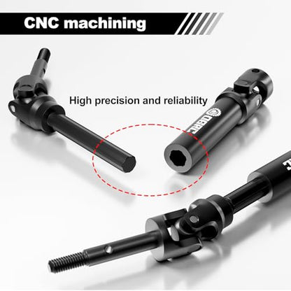OGRC Rear CV Driveshaft for Traxxas Slash/Stampede/Rustler 2WD/4X4 Upgrades | U-Joint, Heavy-duty, for Slsah Nitro/F-150 Hoss 2WD/4X4 1/10 RC Truck, #6852