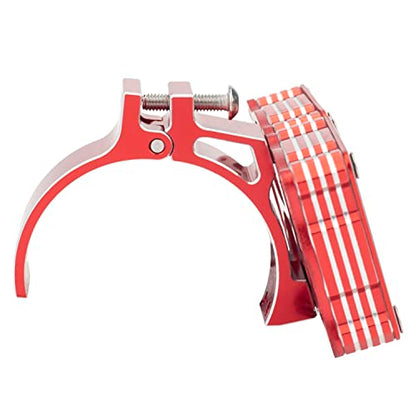 DKKY RC Motor Cooling Fan Heatsink 47-51mm Adjustable 15000 RPM for 1/5 1/8 ARRMA Infraction, Felony, Limitless and Axial 1717 4985 Motor, Red - color: Red