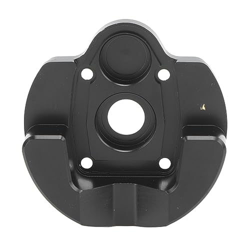 2PCS Brass RC Portal Cover Black Steering Knuckle Cap for Axial 110 Capra SCX10 III AR45P Axle Rugged Rustproof Upgrade