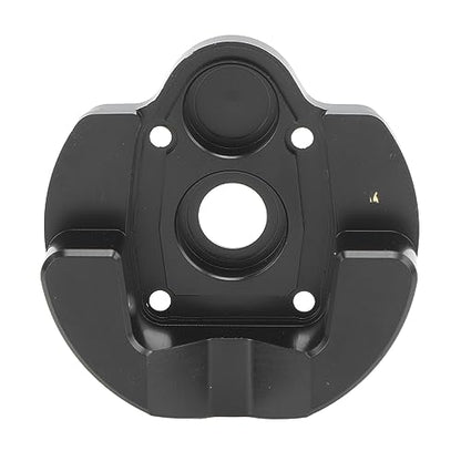 2PCS Brass RC Portal Cover Black Steering Knuckle Cap for Axial 110 Capra SCX10 III AR45P Axle Rugged Rustproof Upgrade