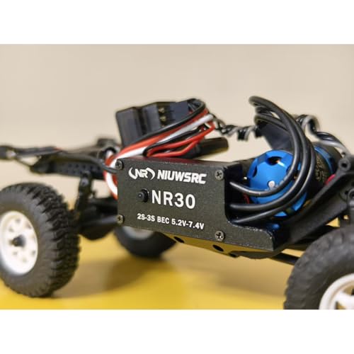 V2 All Metal Outrunner Rotor Motor 25A ESC Combo with Tuning 2-3S for AXIAL SCX30 RC Crawler