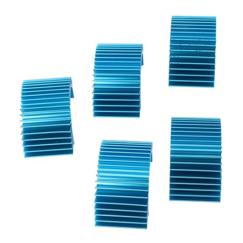 Motor Heatsink Aluminum Alloy Cooler Heat Sink 36mm for 540 550 3650 3660 RC Motor 5 Pack for Brushed Brushless Car Boat Cooling and Replacement Use