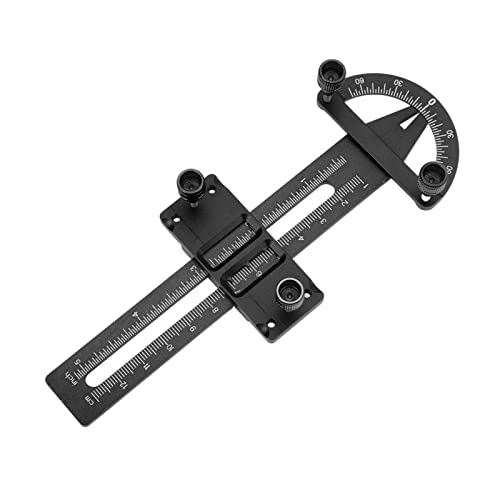 VGEBY RC Shock Absorber Tool, Adjustable Aluminium Alloy Measurement Wheel for Precision Tuning RC Car Suspension Accessories for Hobbyists, Model Builders, Off-Road Enthusiasts