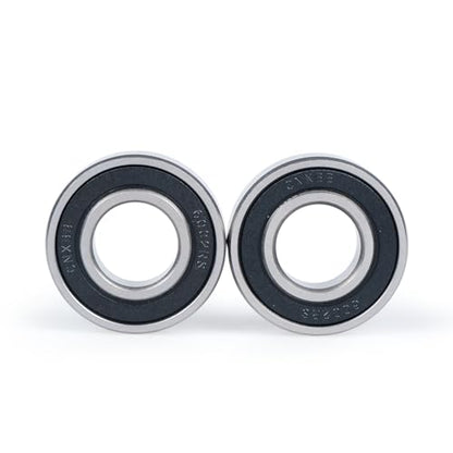 10 PCS 6002-2RS Double Rubber Sealed Deep Groove Ball Bearings 15x32x9mm, Deep Groove Ball Bearing ABCE-3 Pre-Lubricated, Chromium Bearing Steel (6002-2RS, 10) - size: 6002-2RS
