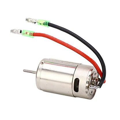 Generic 390 Brushed Motor 7.2V-8.4V 21000RPM High Efficiency Low Noise for 1/16 1/18 RC Cars with Precise Design High Purity Copper Winding