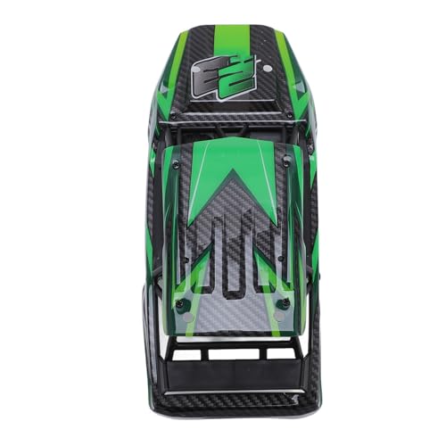 Alomejor 1/18 RC Car Body, Lightweight Attractive PVC Replacement Scale Model Body for RC hobbyists Racing Events Custom Builds - color: Green